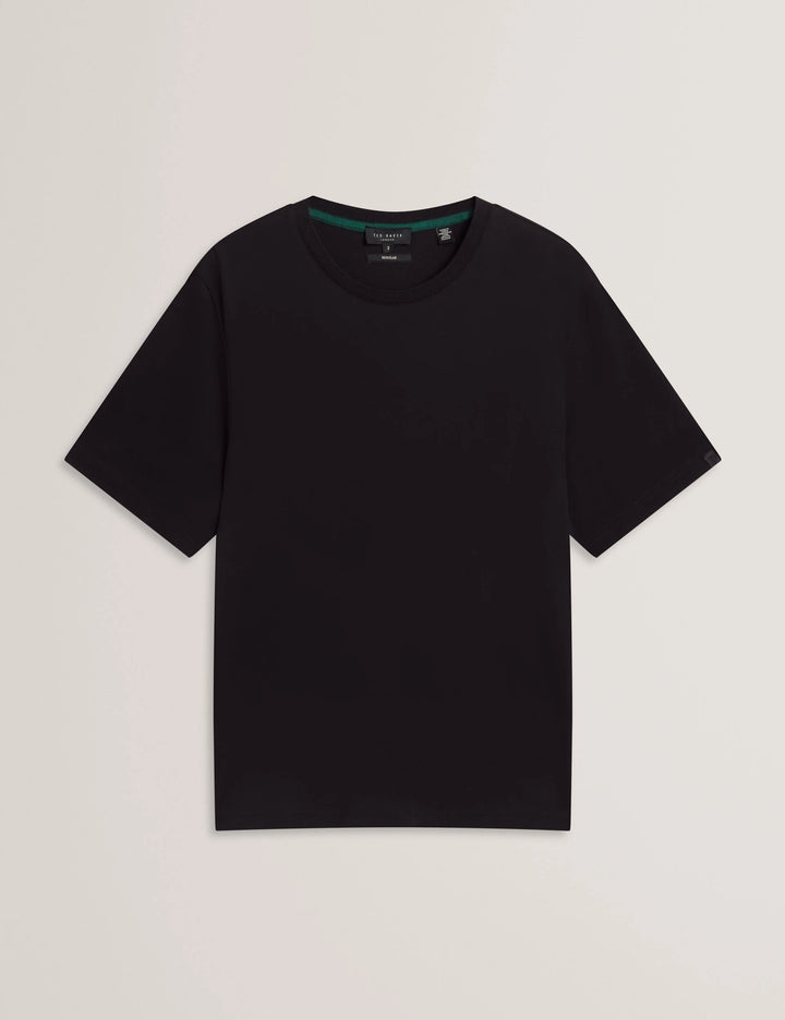 Ted Baker Konrad Soft Touch Crew Neck T-Shirt | Black