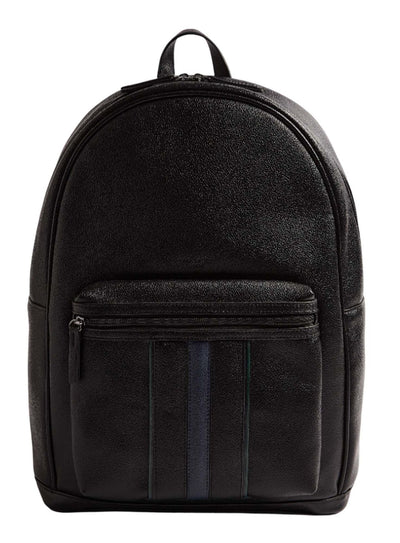 Ted Baker Keviin PU Stripe Backpack | Black