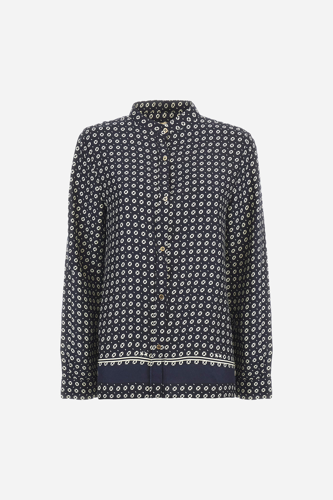 La Martina Regular Fit Viscose Shirt - Adriana | Navy