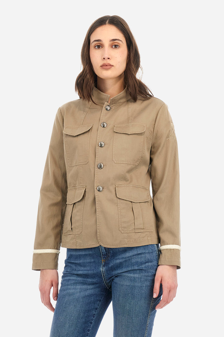 La Martina Regular-fit Cotton and Modal Jacket - Agatha | Beige