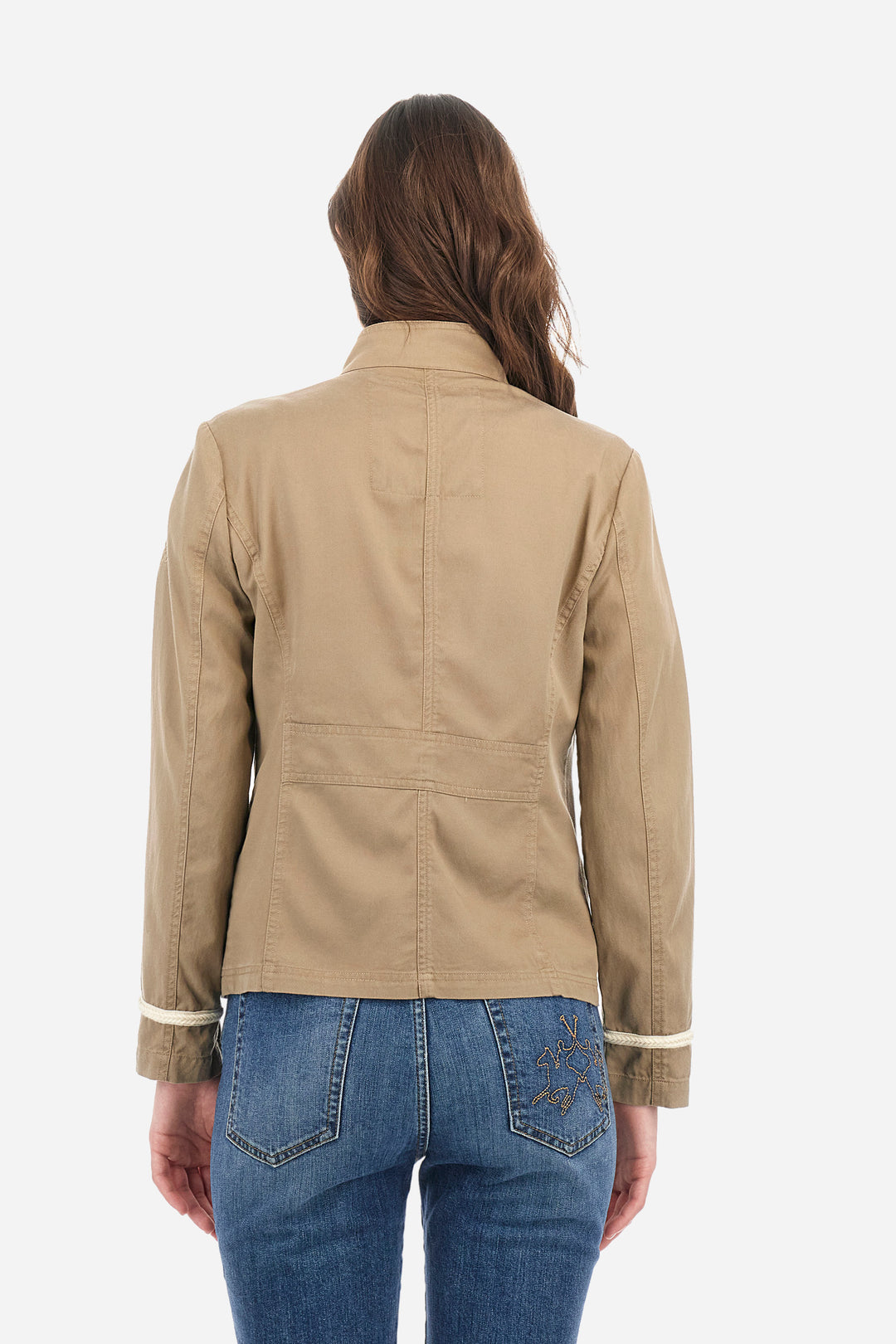 La Martina Regular-fit Cotton and Modal Jacket - Agatha | Beige