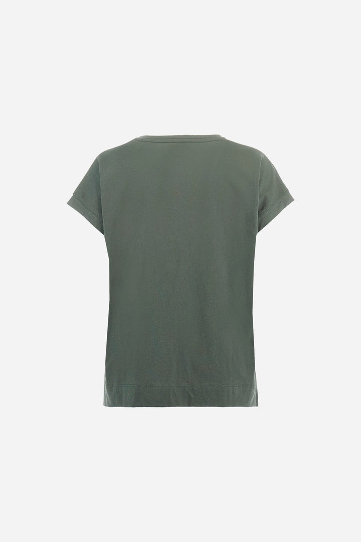 La Martina T-shirt in Jersey Cotton in Regular Fit - Adelina | Olive
