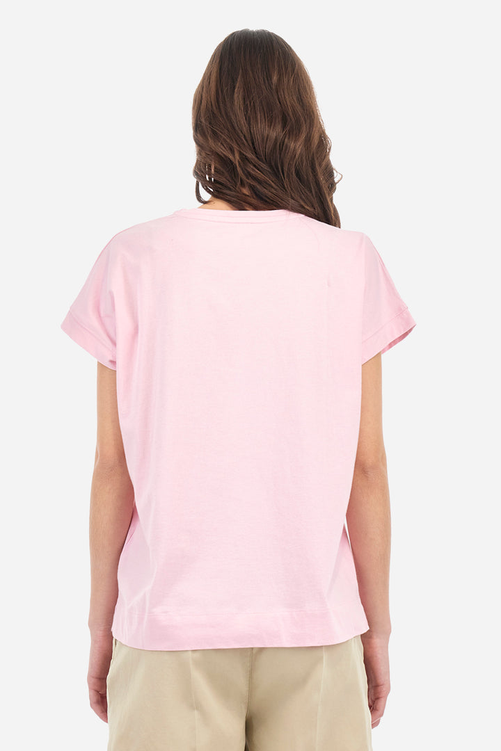 La Martina T-shirt in Jersey Cotton in Regular Fit - Adelina | Pink