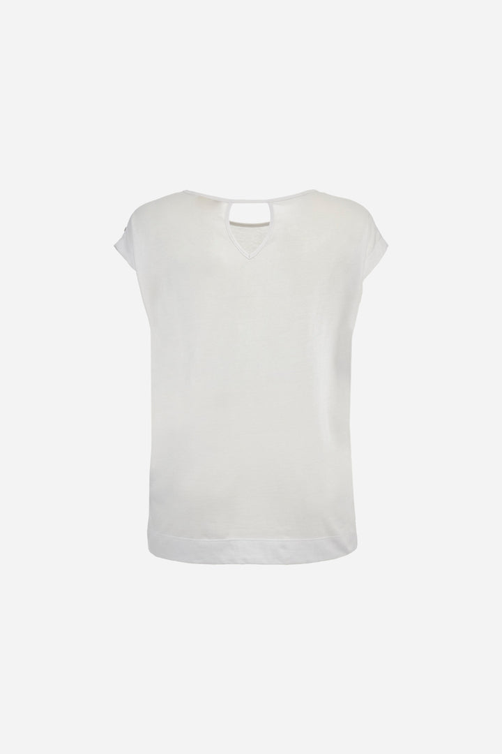 La Martina Regular Fit T-shirt in Cotton - Ada | White