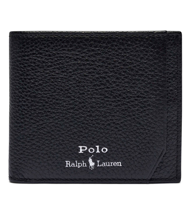 Ralph Lauren Leather Billfold Coin Wallet | Black