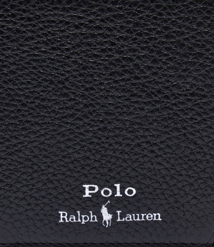 Ralph Lauren Leather Billfold Coin Wallet | Black