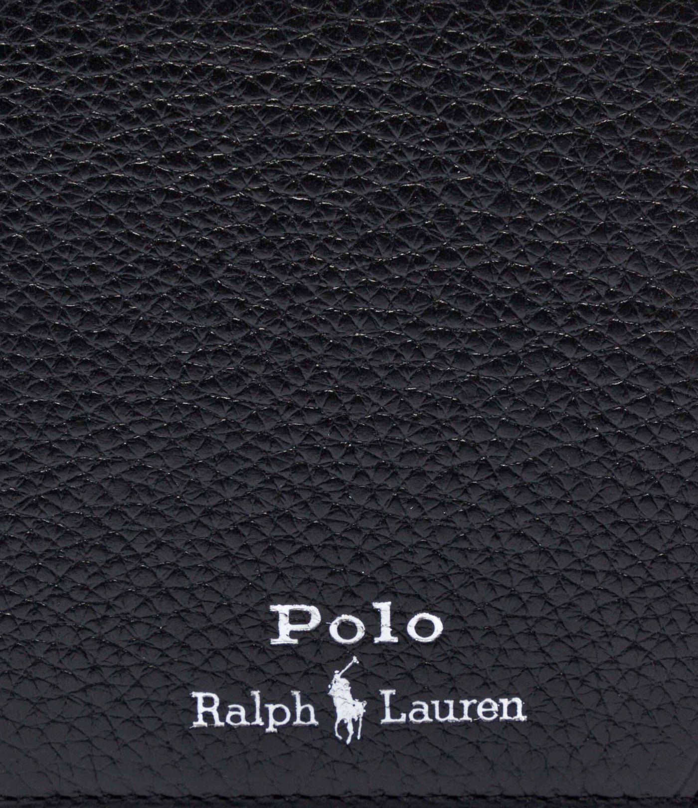 Ralph Lauren Leather Billfold Coin Wallet | Black