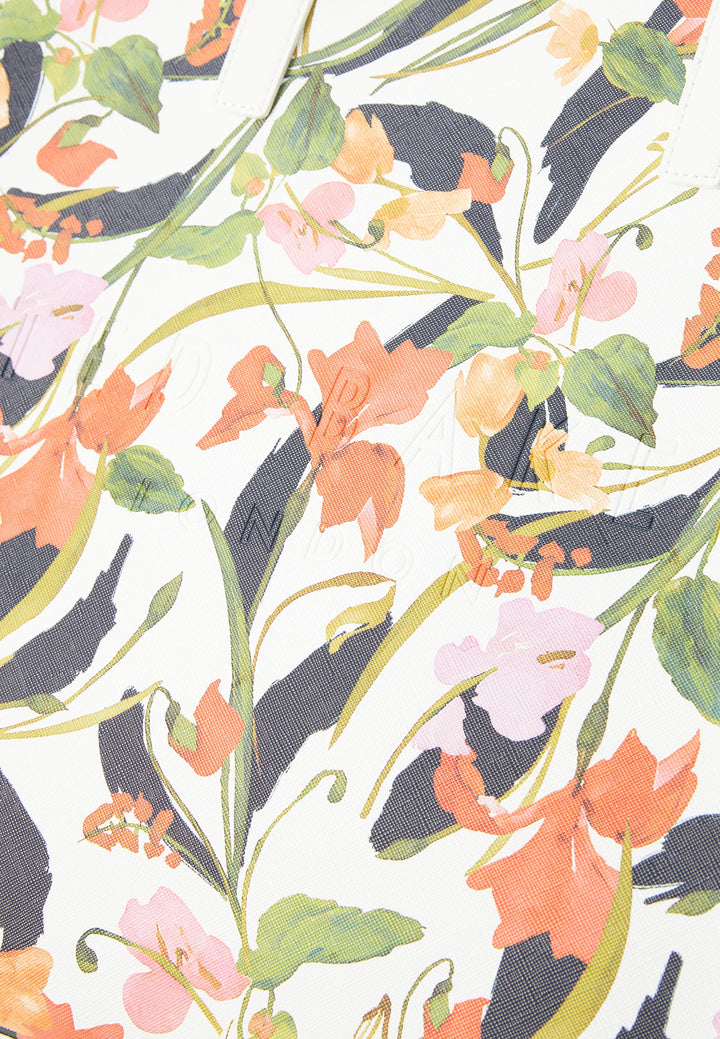 Ted Baker Flowela Floral Printed Icon Bag | Cream