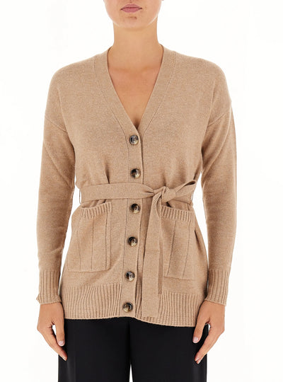 PennyBlack Prince Knitted Cardigan | Camel