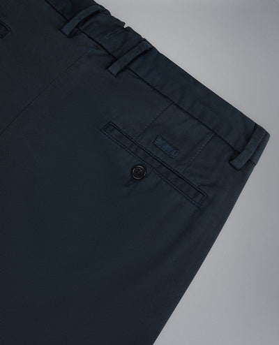 Paul & Shark Stretch Organic Cotton Soft Touch Trousers | Navy