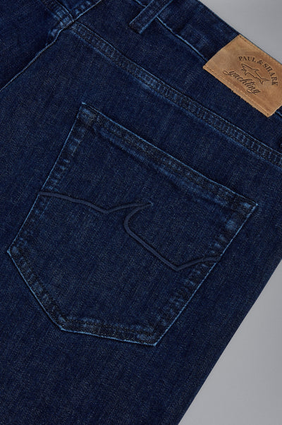 Paul & Shark Organic Cotton 5-Pockets Jeans | Navy