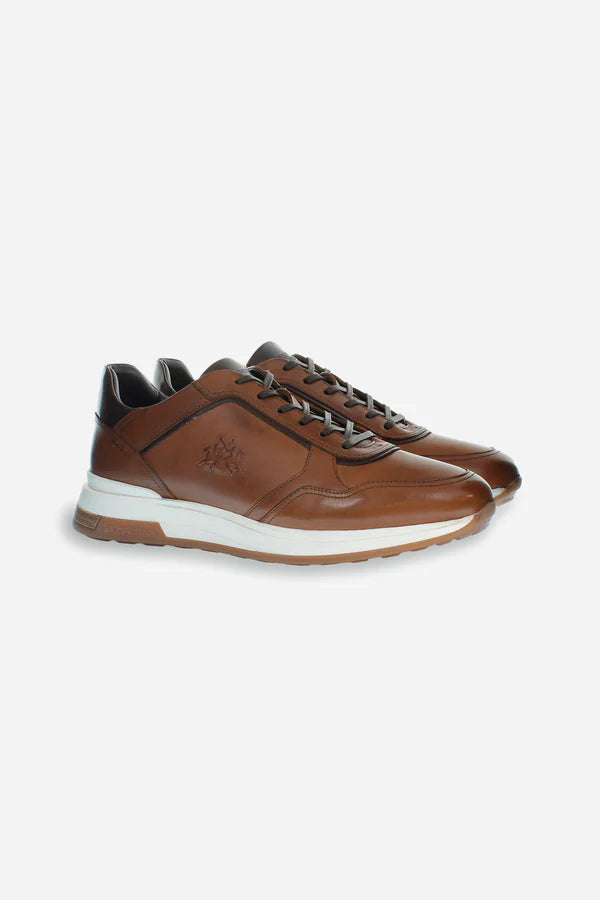 La Martina Men's Shoes Sneakers | Tan