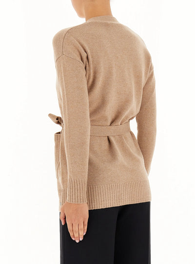 PennyBlack Prince Knitted Cardigan | Camel