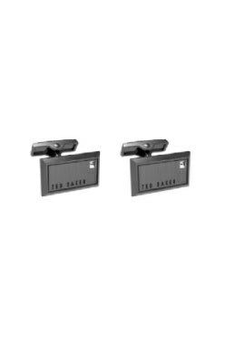 Ted Baker Kristol Brushed Metal Cufflinks | Gunmetal