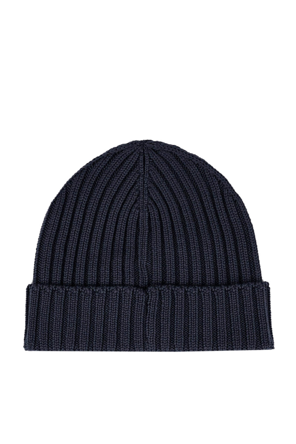 Paul & Shark Moon Badge Soft Cool Touch Beanie | Navy