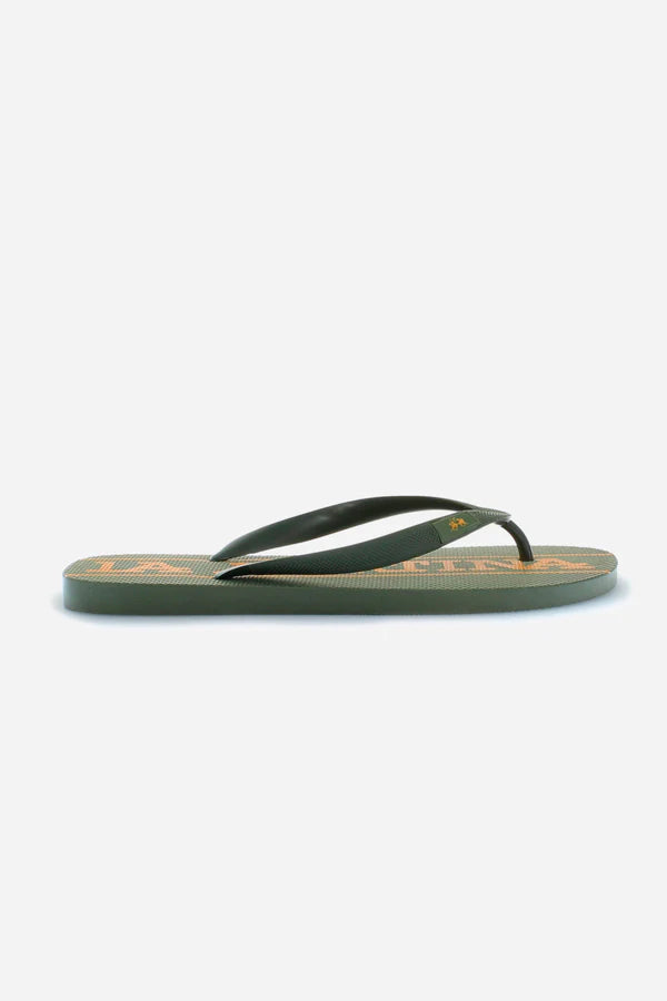 La Martina Men's Flip Flops | Olive