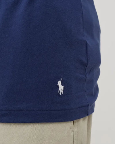 Ralph Lauren Slim Crewneck 3-Pack | Navy/Blue/Sky