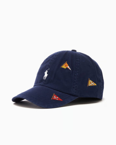 Ralph Lauren Baseball Hat with Flags | Newport Navy