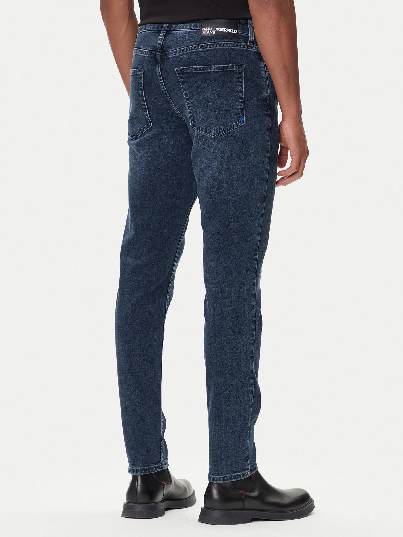 Karl Lagerfeld Slim Fit Denim | Blue Black