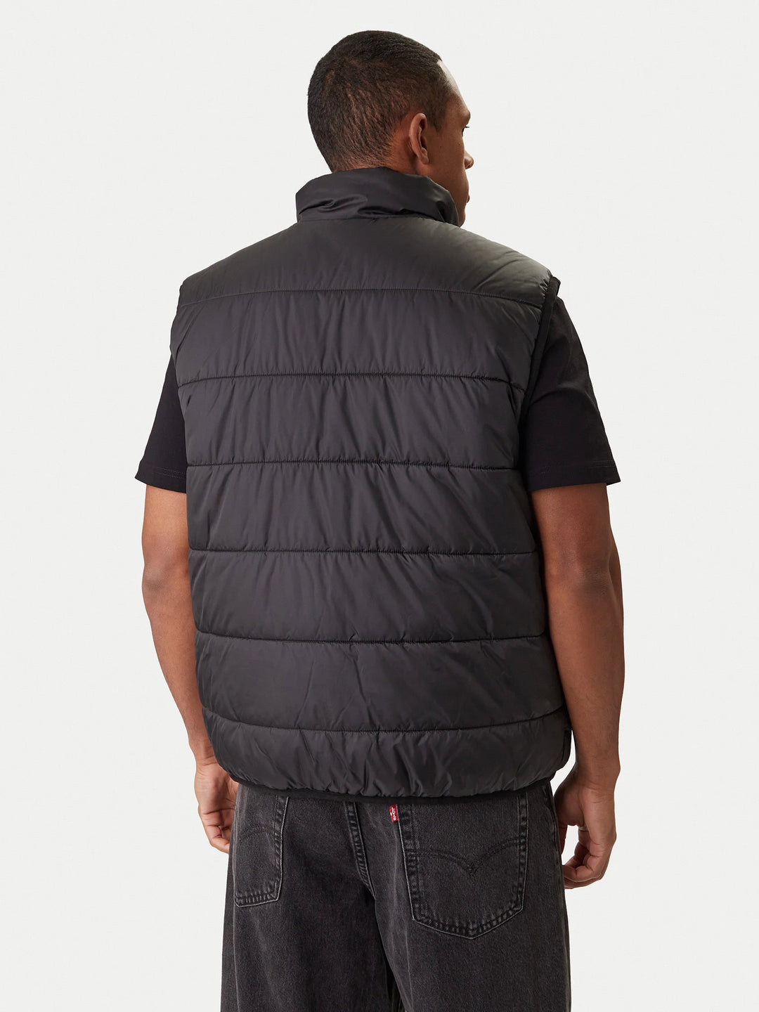 Karl Lagerfeld Reversible Men's Vest | Black