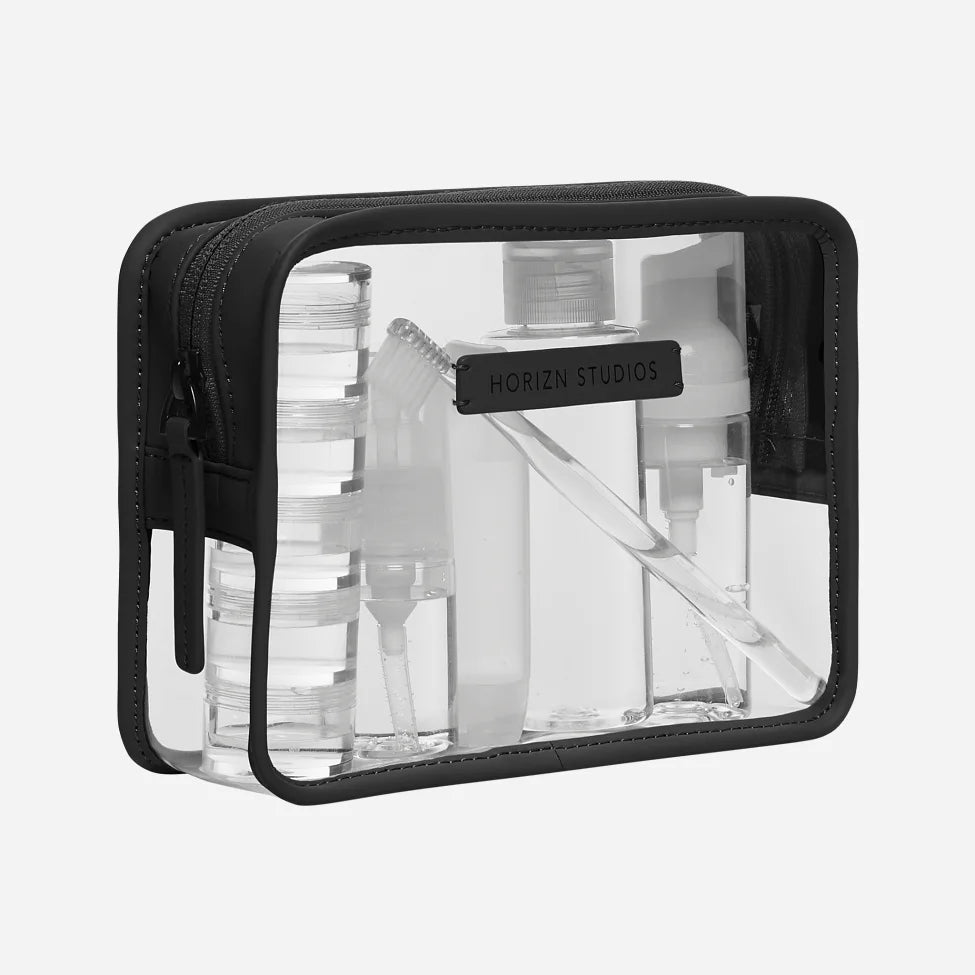 Horizn Studios Liquids Bag Transparent | Black