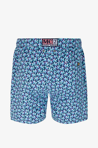 MC2 Saint Barth Lightweight Fabric Swim Shorts Lighting | Navy/Blue