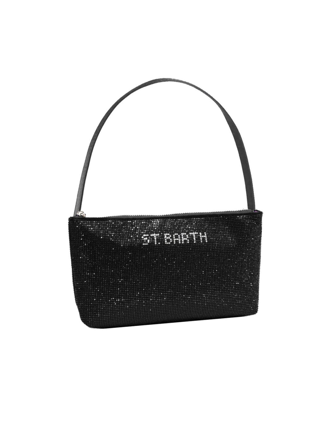 MC2 Saint Barth Mini Bag with Rhinestones | Strass Black