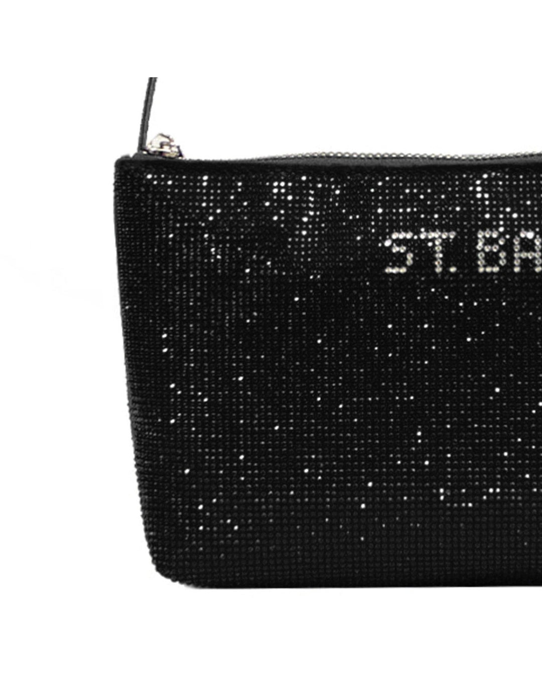 MC2 Saint Barth Mini Bag with Rhinestones | Strass Black