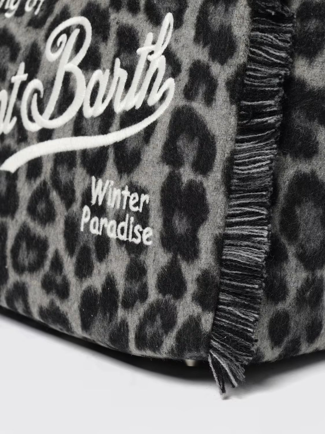 MC2 Saint Barth Colette Felt HandBag | Leopard