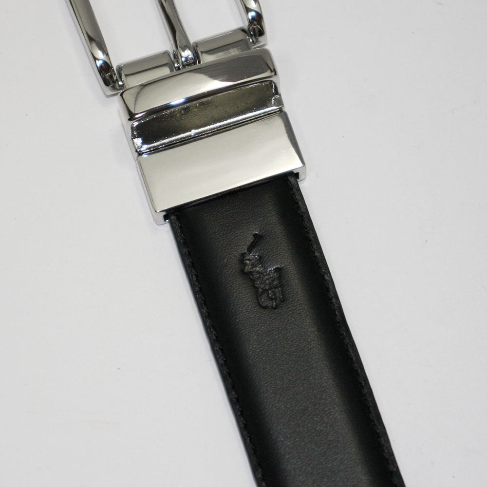 Ralph Lauren Reversible Dress Belt | Black/Brown