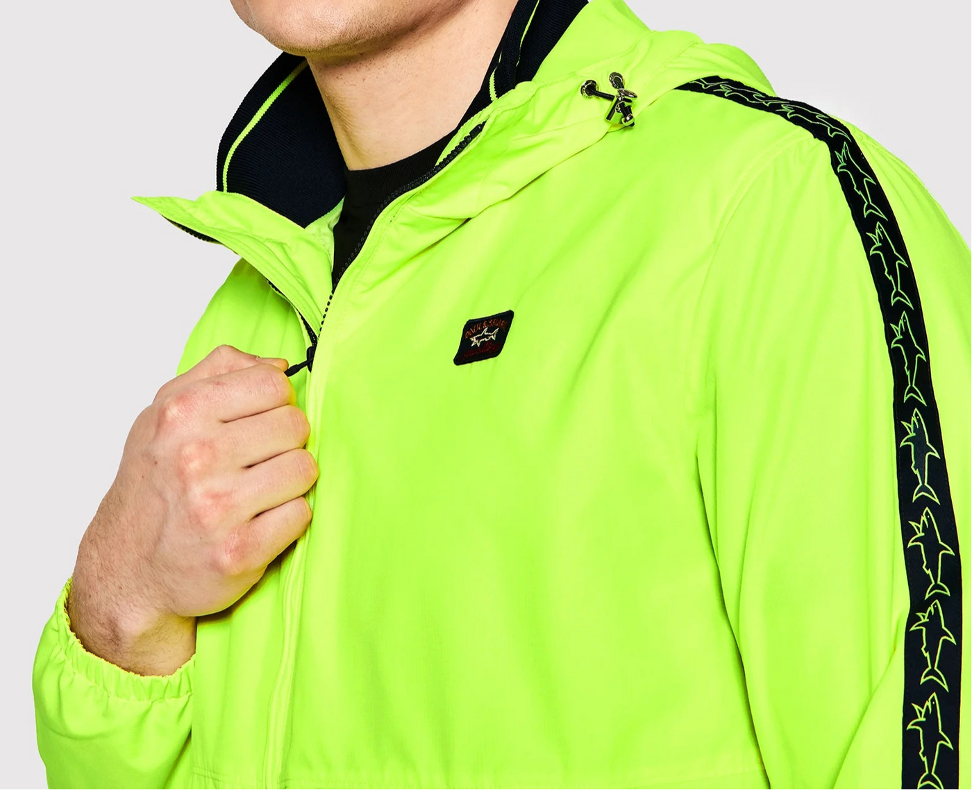 Paul & Shark Windbreaker Jacket | Bright Yellow