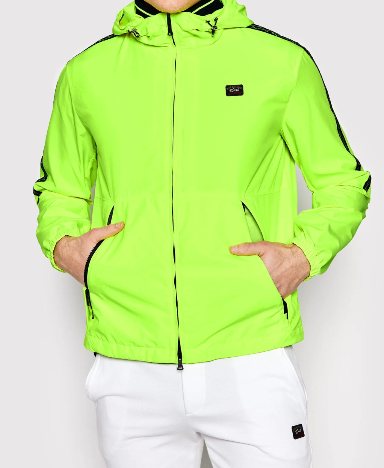 Paul & Shark Windbreaker Jacket | Bright Yellow