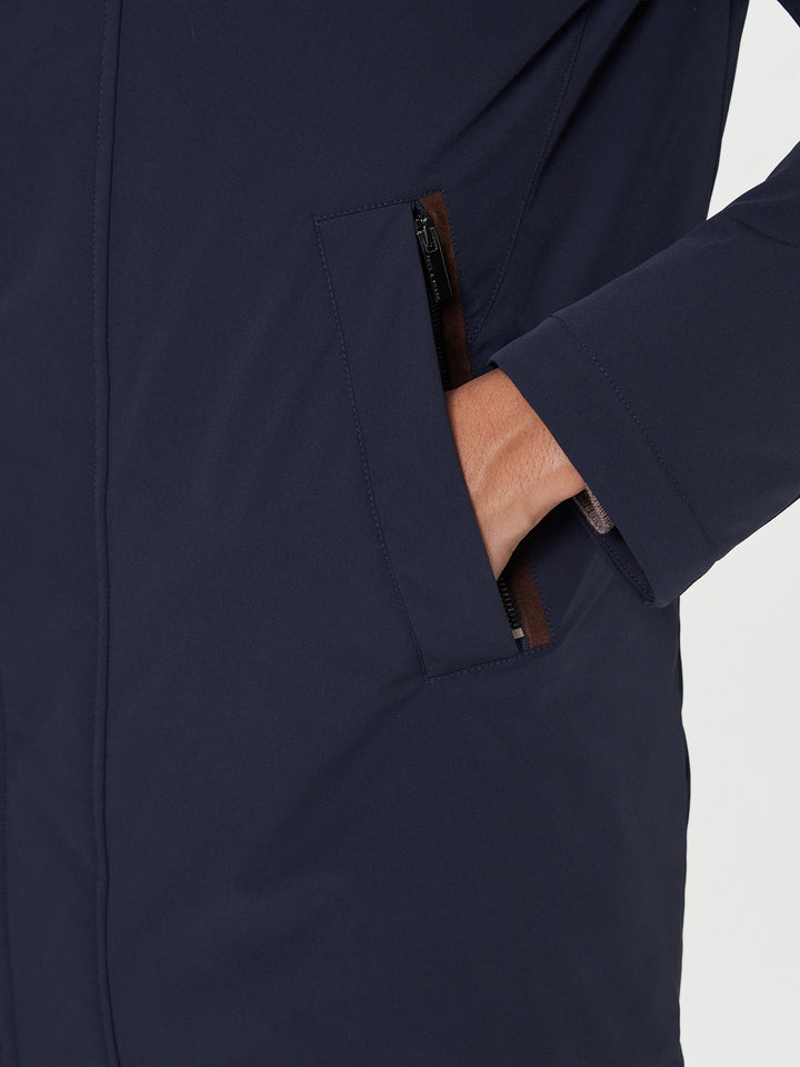 Paul & Shark Paul & Shark Typhoon 4x4 Stretch Coat | Navy