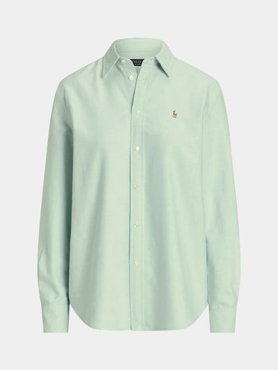 Ralph Lauren Oxford Shirt Relaxed Fit | Lime Drop