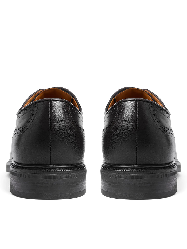 Ralph Lauren Asher Wgtip Dress Shoes | Black
