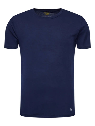 Ralph Lauren Slim Crewneck 3-Pack | Navy/Light Navy/Blue