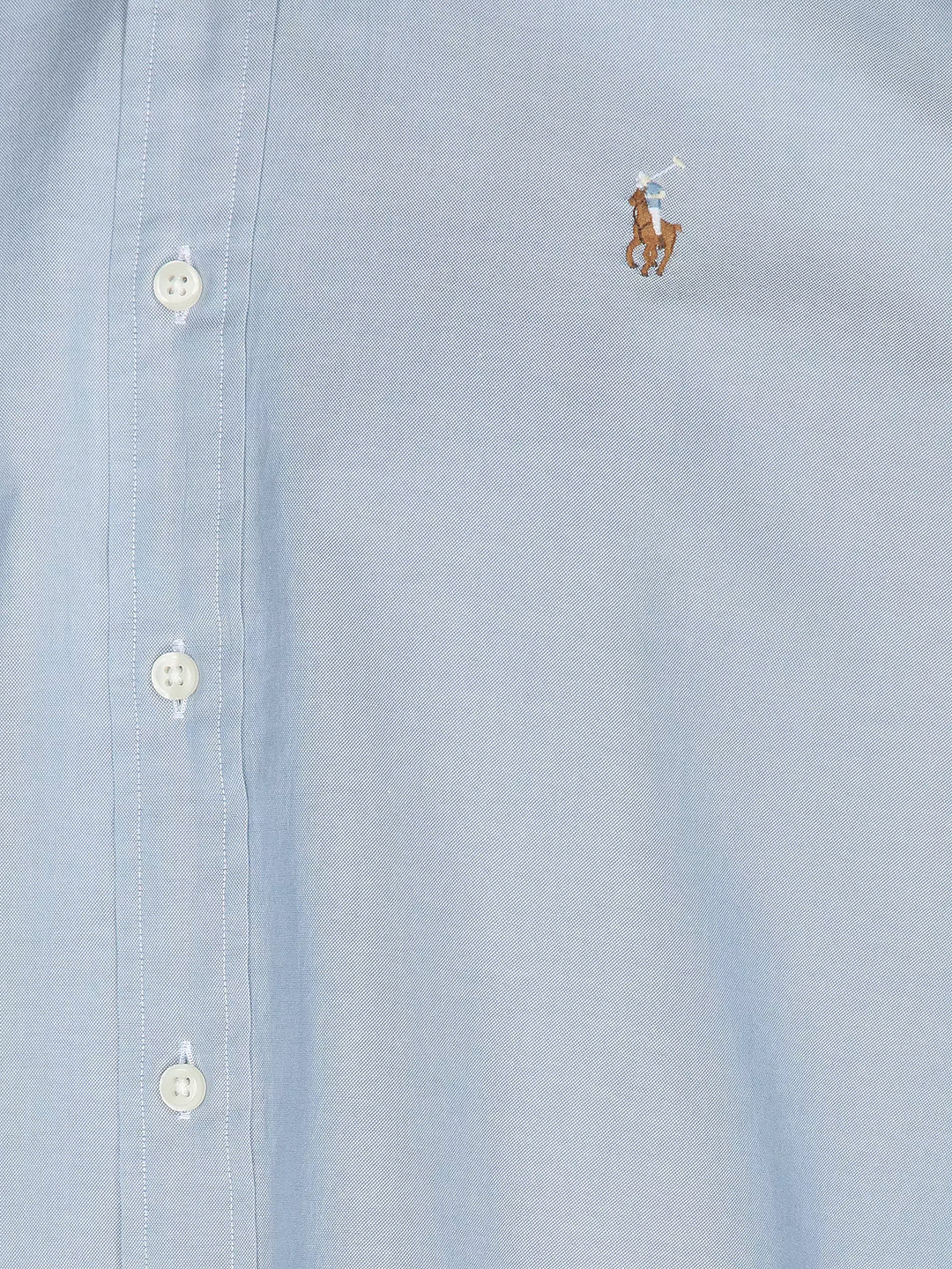 Ralph Lauren Custom Fit Stretch Oxford Shirt | Blue