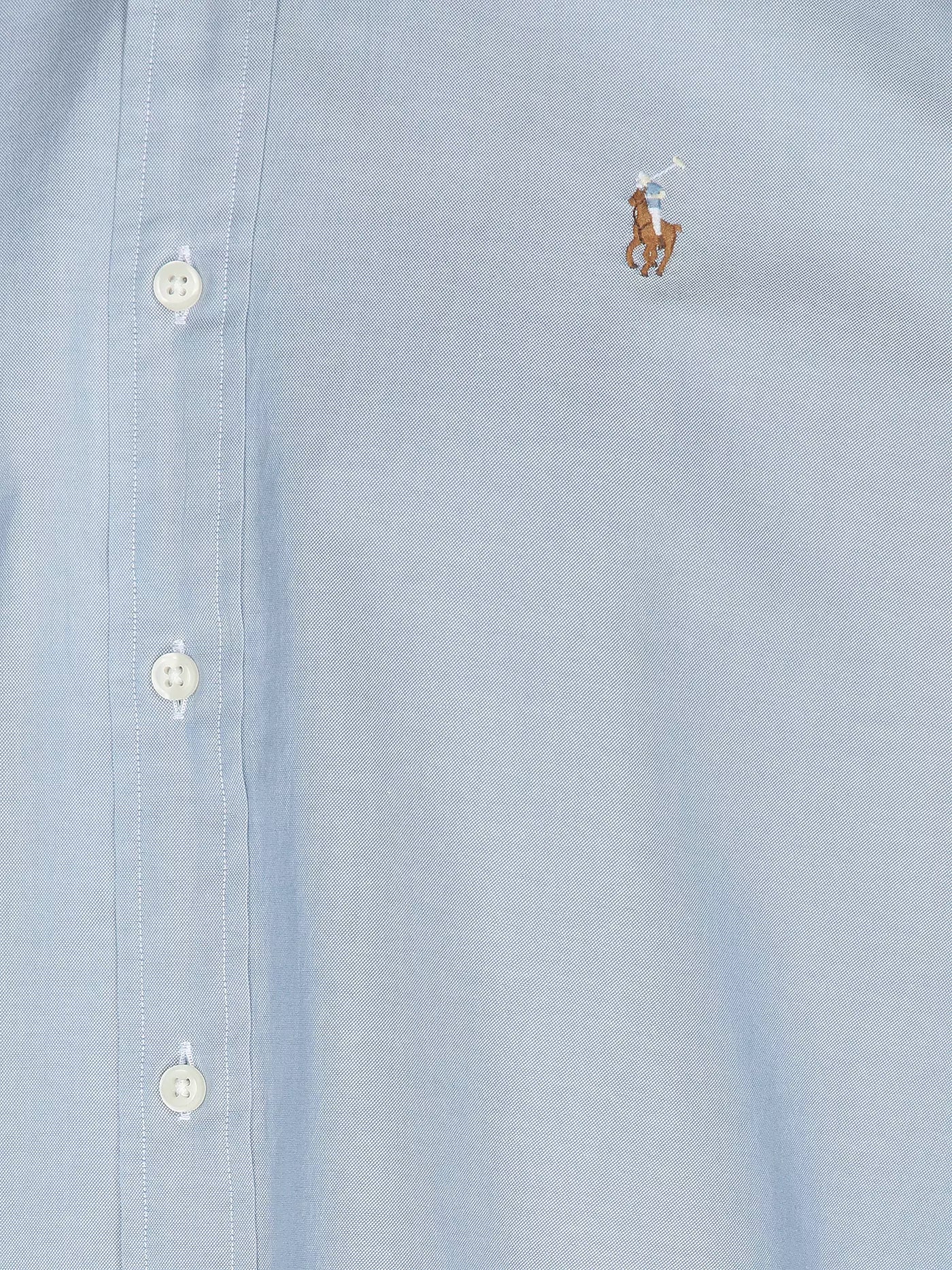 Ralph Lauren Custom Fit Stretch Oxford Shirt | Blue