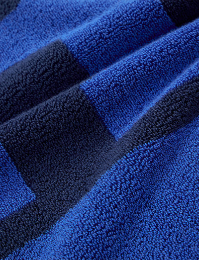 Ralph Lauren RL Signature Beach Towel 100x170cm | Blue/Navy