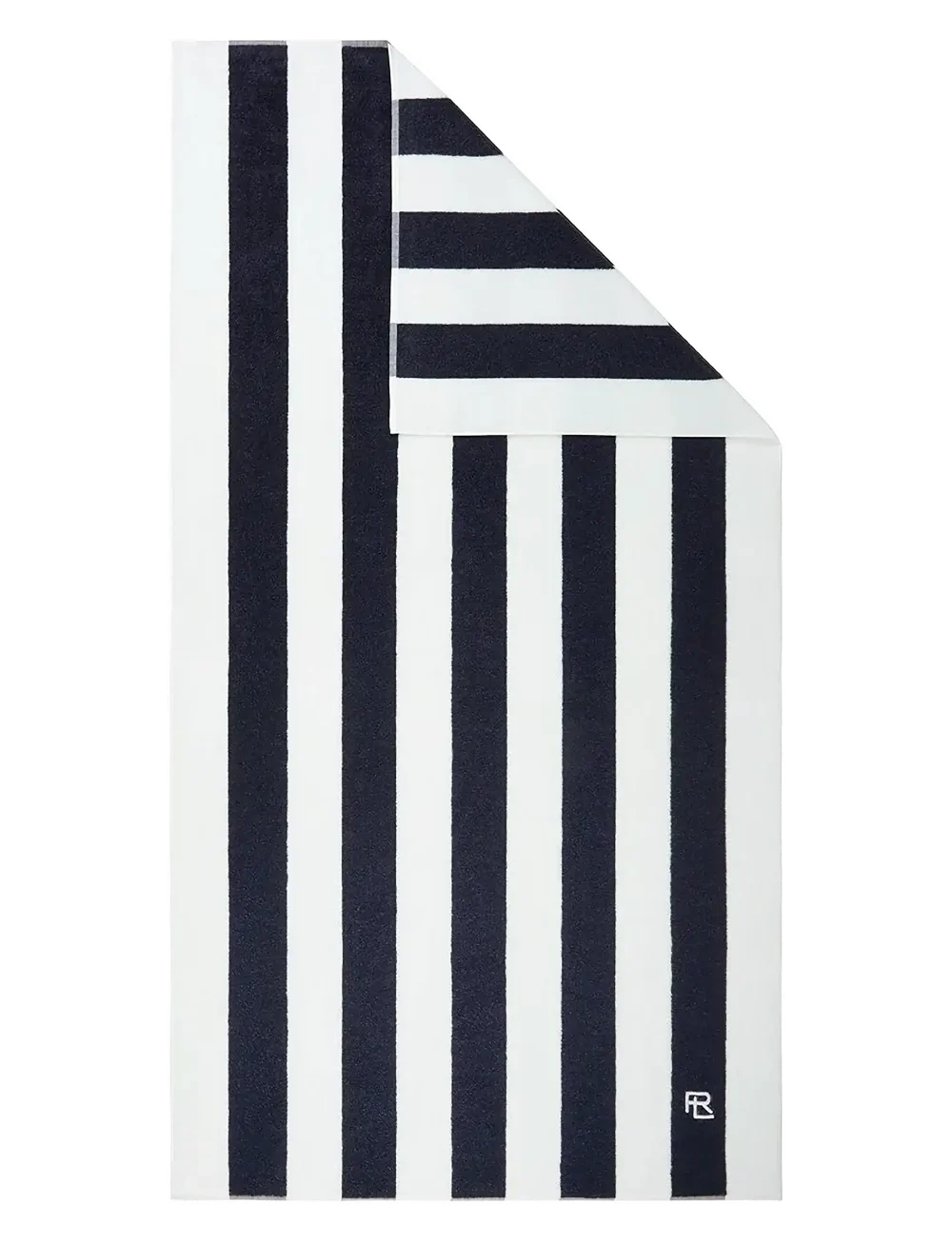 Ralph Lauren Henley Beach Towel | Navy/White