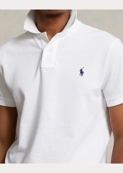 Ralph Lauren The Iconic Mesh Polo Shirt | White