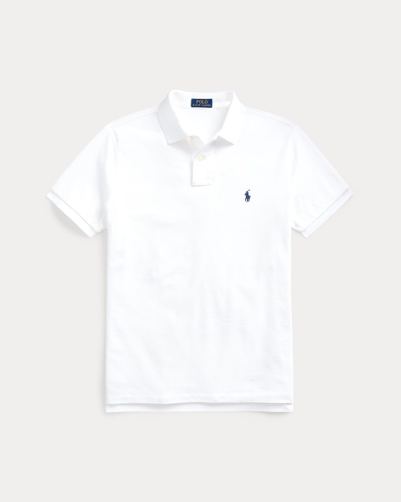 Ralph Lauren The Iconic Mesh Polo Shirt | White