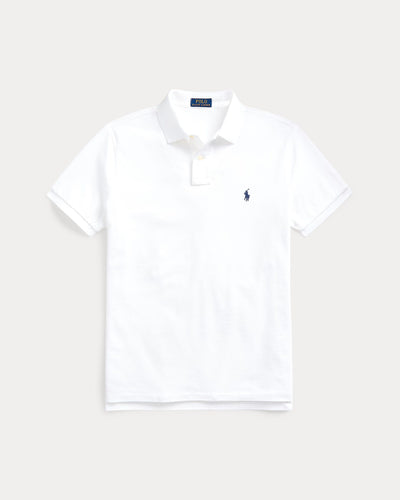 Ralph Lauren The Iconic Mesh Polo Shirt | White