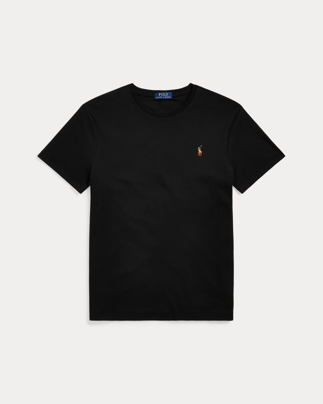 Ralph Lauren Custom Slim Fit Soft Cotton T-Shirt | Black