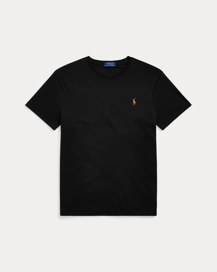 Ralph Lauren Custom Slim Fit Soft Cotton T-Shirt | Black
