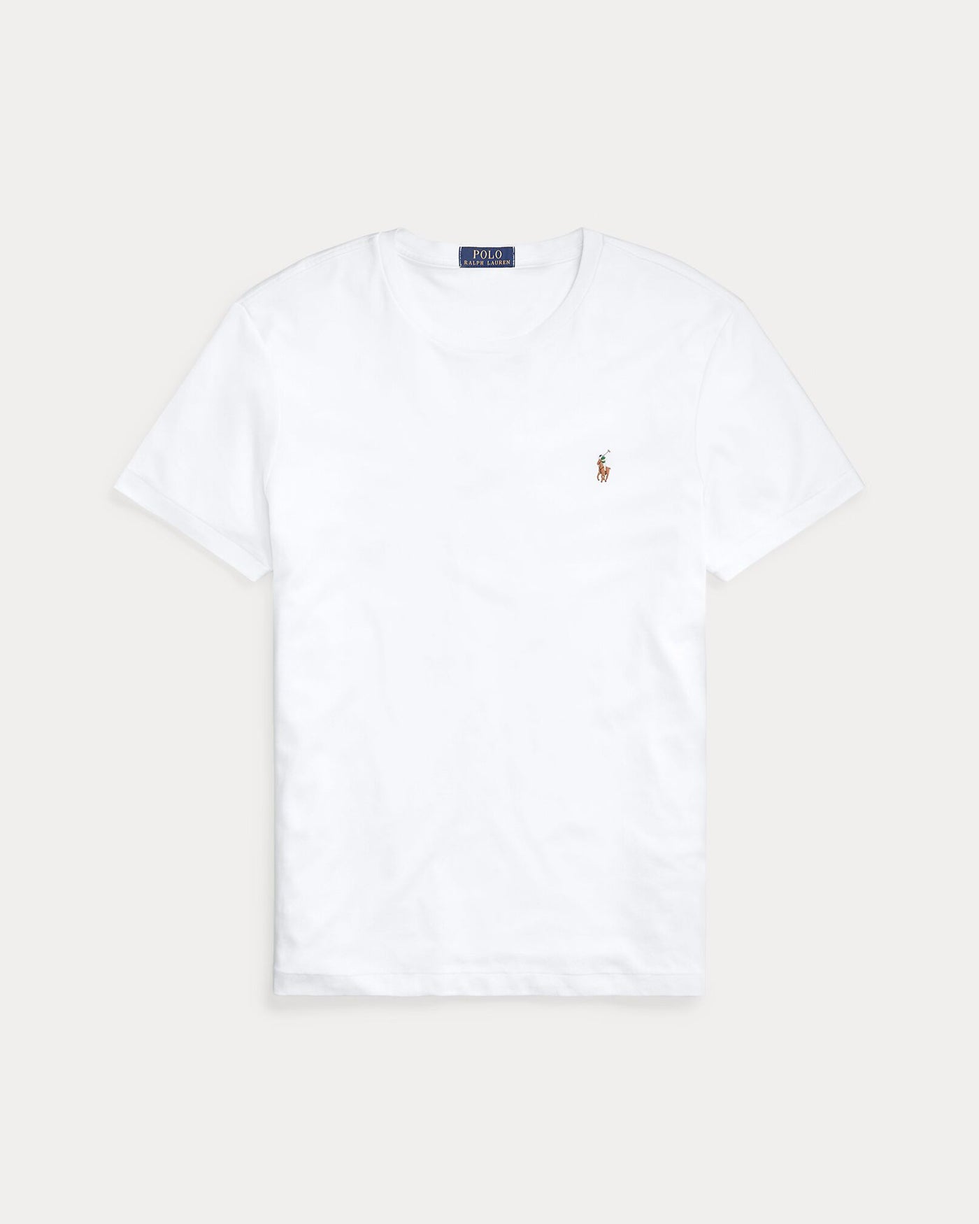 Ralph Lauren Custom Slim Fit Soft Cotton T-Shirt | White