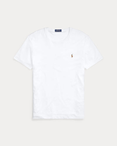 Ralph Lauren Custom Slim Fit Soft Cotton T-Shirt | White