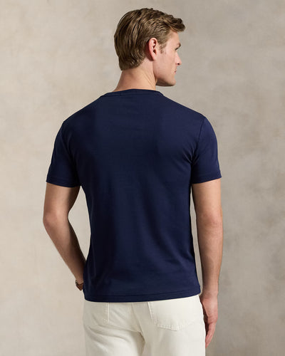 Ralph Lauren Custom Slim Fit Soft Cotton T-Shirt | Refined Navy