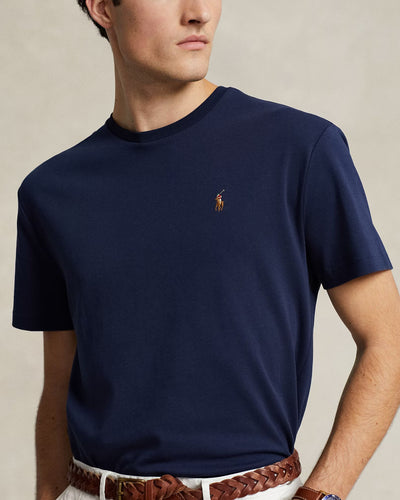 Ralph Lauren Custom Slim Fit Soft Cotton T-Shirt | Refined Navy