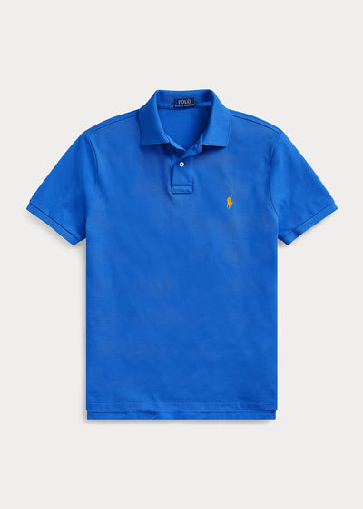 Ralph Lauren The Iconic Mesh Polo Shirt | New Iris Blue